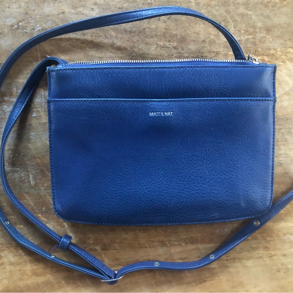 Matt & Nat Blue Crossbody Bag